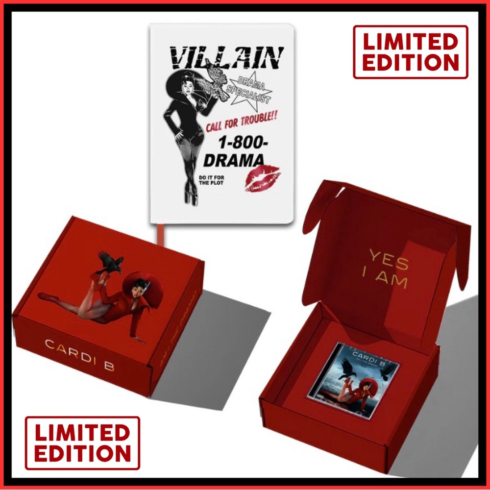 🌟Cardi B Limited Edition CD Box Set